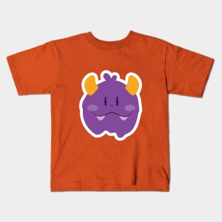 Purple Monster Kids T-Shirt